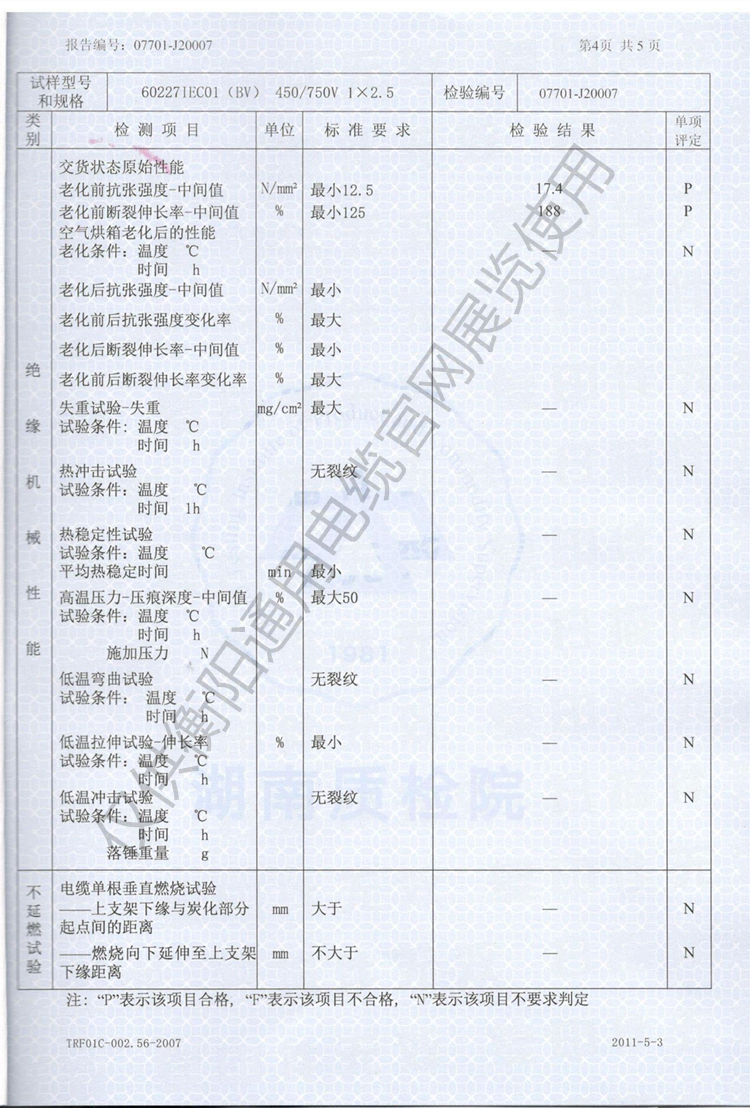 衡阳通用电缆